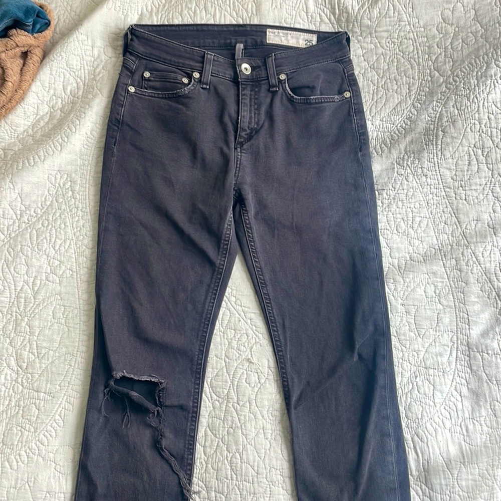Skinny jeans, black
